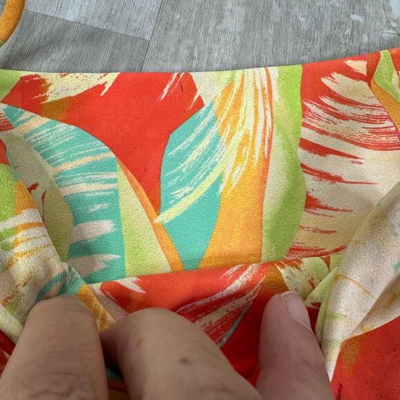 Skatie Sunset Bikini Set Sophie Top Vera bottoms Size XL - Picture 5 of 10